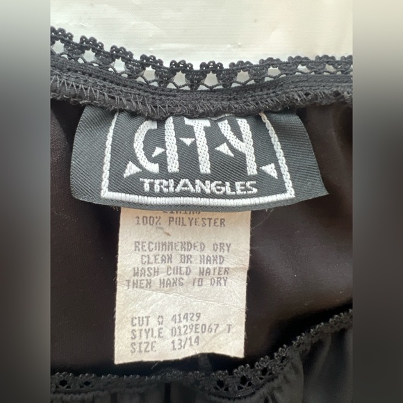 City Triangles Black Cocktail Dress with Square Neck - Picture 5 of 5